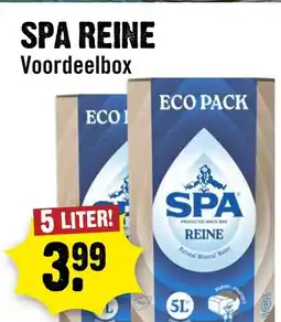 Dirck 3 Spa reine voordeelbox aanbieding