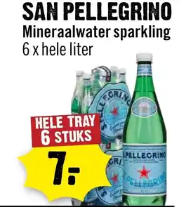 Dirck 3 San pellegrino mineraalwater sparkling aanbieding
