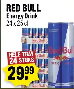 Dirck 3 Red bull energy drink aanbieding