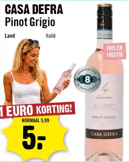 Dirck 3 Casa defra pinot grigio aanbieding