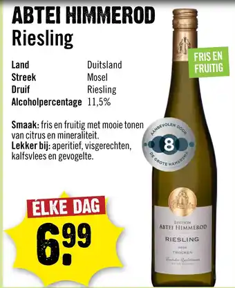 Dirck 3 Abtei himmerod riesling aanbieding