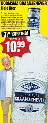 Dirck 3 Boomsma graanjenever aanbieding