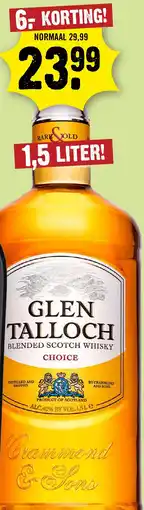 Dirck 3 Glen talloch choice aanbieding