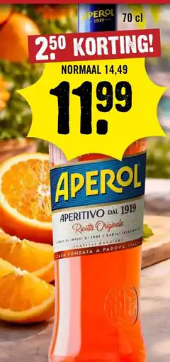Dirck 3 Aperol Aperitivo aanbieding