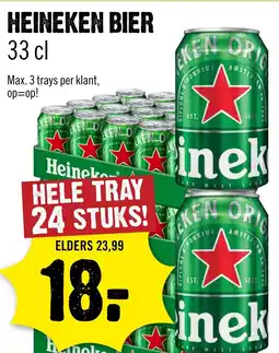 Dirck 3 Heineken bier aanbieding