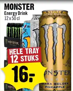 Dirck 3 Monster energy drink aanbieding