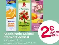 Spar Appelsientje, Dubbel- drank of Coolbest aanbieding