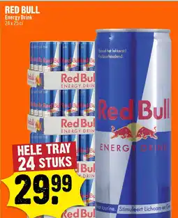 Dirck 3 Red bull energy drink aanbieding