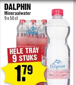 Dirck 3 Dalphin mineraalwater aanbieding