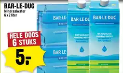 Dirck 3 Bar-le-duc Mineraalwater aanbieding