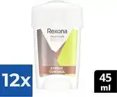 Bol.com Rexona Maximum Protection Stress Control Dry Deodorant - 45 ml - Voordeelverpakking 12 stuks aanbieding