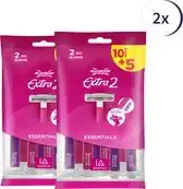 Bol.com Wilkinson Sword Extra 2 Beauty - 30 stuks - Wegwerpscheermesjes - Voordeelverpakking aanbieding