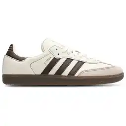 Foot Locker Adidas Samba Sneakers Heren - Beige - Maat 40 - Leer aanbieding