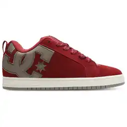 Foot Locker DC Shoes Court Graffik Sneakers Heren - Rood - Maat 39 - Suède aanbieding