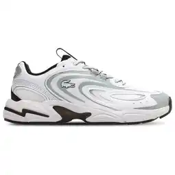 Foot Locker Lacoste Tech Sneakers Heren - Wit - Maat 39.5 - Mesh/Synthetisch aanbieding