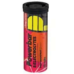 Holland & Barrett Powerbar 5Electrolytes Pink Grapefruit + Cafeïne - 10 bruistabletten aanbieding