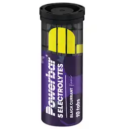 Holland & Barrett Powerbar 5Electrolytes Raspberry Blackcurrant - 10 bruistabletten aanbieding