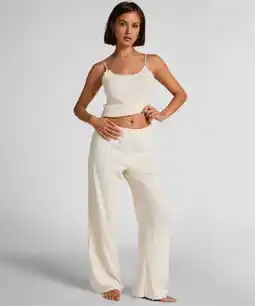 Hunkemoller Hunkemöller Pointelle Broek Wit aanbieding