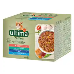 Zooplus 80 + 16 gratis! Ultima natvoer voor katten 96 x 85 g aanbieding
