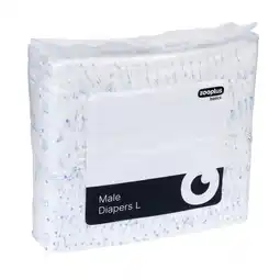 Zooplus zooplus Basics hondenluiers maat L: 57 - 72 cm, 50 stuks hond aanbieding