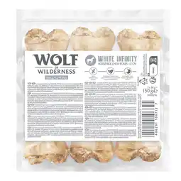 Zooplus 3x12cm Wolf of Wildenress kauwbot van paardenhuid White Infinity hondensnacks aanbieding