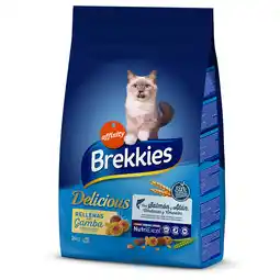 Zooplus 30% korting! 2 x 3 kg of 2 x 3,5 kg Brekkies droogvoer voor honden - Delicious Vis 2 x 3 kg aanbieding