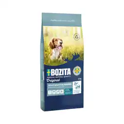 Zooplus 15% korting! 12 kg Bozita Original droogvoer voor honden - Lam & Rijst Sensitive 12 kg aanbieding