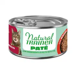 Zooplus 18x 85g Natural Trainer Rund kattenvoer nat aanbieding