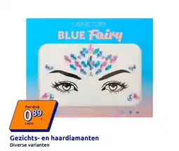 Action Gezichts- en haardiamanten aanbieding