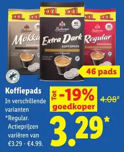 Lidl Koffiepads aanbieding
