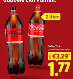 Lidl Coca-Cola aanbieding