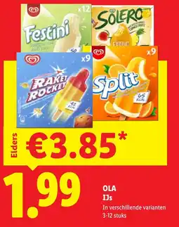 Lidl Ola Ijs aanbieding