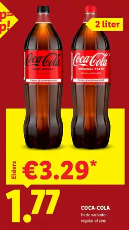 Lidl Coca-Cola aanbieding
