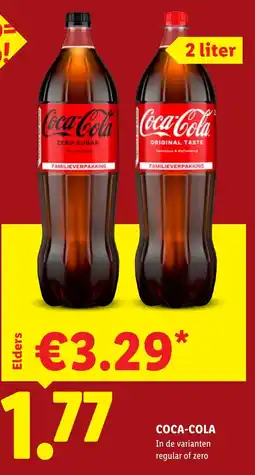 Lidl Coca-Cola aanbieding
