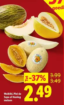 Lidl Waikiki Sapo of Honing meloen aanbieding