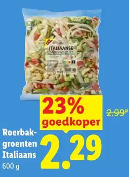 Lidl Roerbakgroenten Italiaans aanbieding