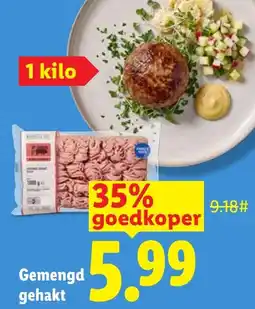 Lidl Gemengd gehakt aanbieding