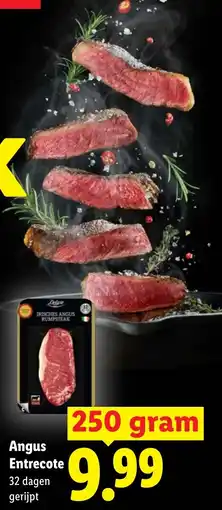 Lidl Angus Entrecote aanbieding