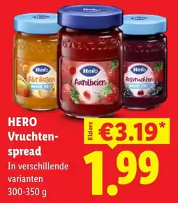 Lidl Hero Vruchtenspread aanbieding