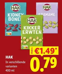 Lidl Hak aanbieding