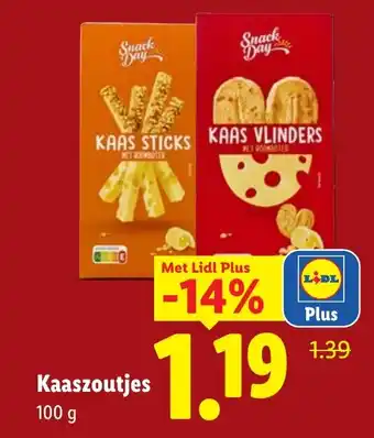 Lidl Kaaszoutjes aanbieding