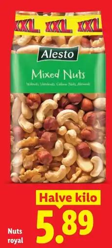 Lidl Alesto mixed nuts aanbieding