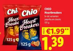 Lidl Chio heartbreakers aanbieding