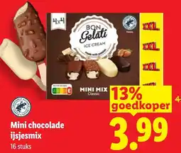 Lidl Mini chocolade ijsjesmix aanbieding