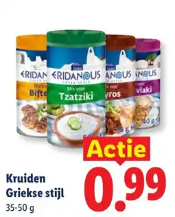 Lidl Kruiden griekse stijl aanbieding