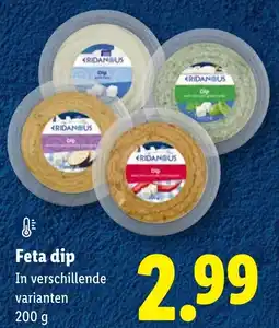Lidl Feta dip aanbieding