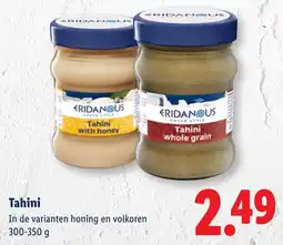 Lidl Tahini aanbieding