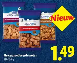 Lidl Gekarameliseerde noten aanbieding
