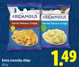 Lidl Eridanous extra crunchy chips aanbieding