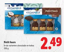 Lidl Petit fours aanbieding